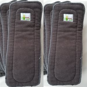 Naturally Nature charcoal cloth diaper inserts (9)